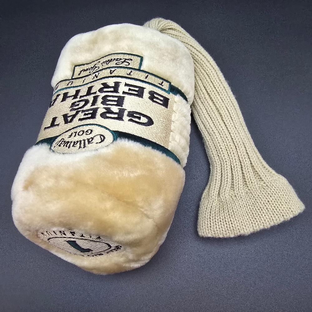 Callaway Great‎ Big Bertha Titanium Ladies Gems Driver Headcover #1 Wood Vintage - Picture 7 of 12